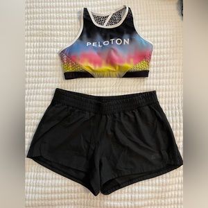 Peloton colorful Sports Bra